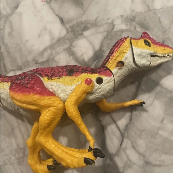 JW Badgers and BitersAllosaurus Dinosaur 2015 Hasbro #3 J3 - Picture 1 of 4